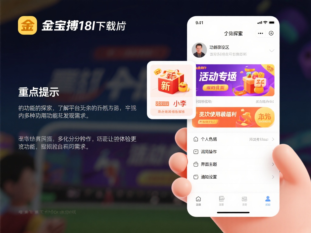 金宝搏188下载用户必知的小技巧与攻略 (金宝搏188下载用户必知的小技巧与实用攻略分享) 三、功能探索与个性化设置
金宝搏188下载后,平