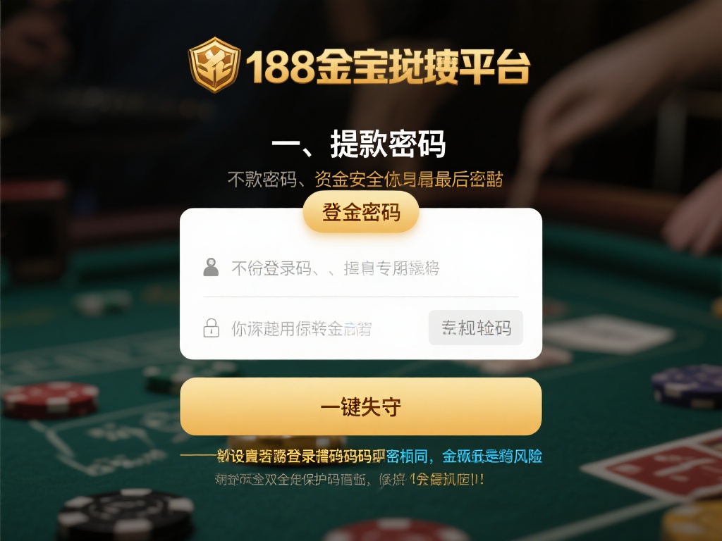 一、提款密码是资金安全的最后防线
在188金宝搏